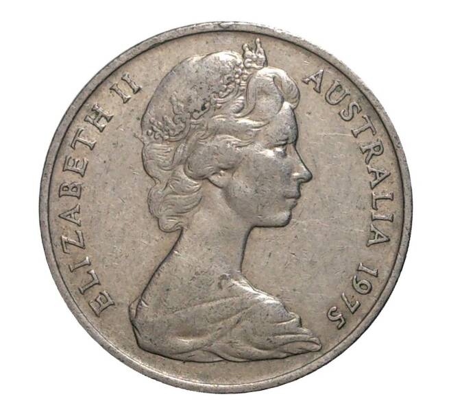 Монета 10 центов 1975 года (Артикул: M2-10049) — Фото №1