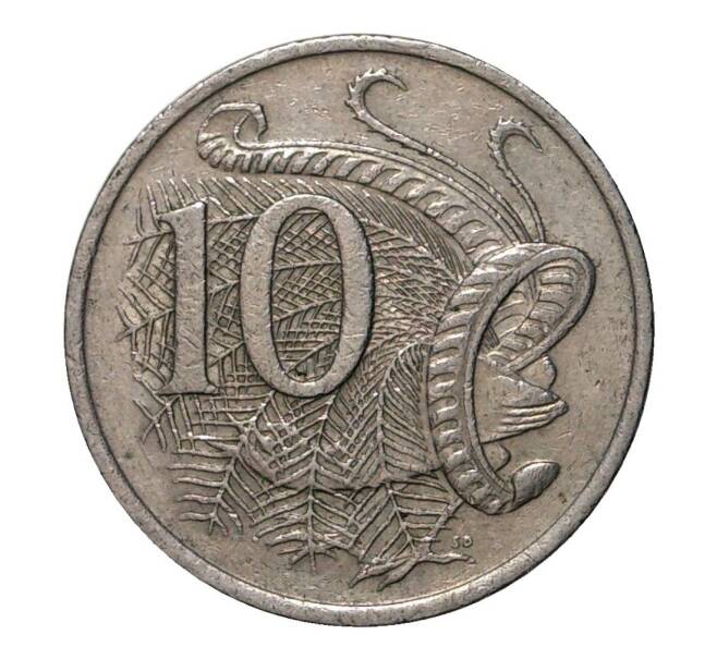 Монета 10 центов 1976 года (Артикул: M2-10050) — Фото №2