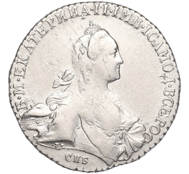 Монета 1 рубль 1769 года СПБ ТI СА (Артикул: M1-53408) — Фото №1