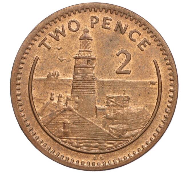 Монета 2 пенса 1999 года Гибралтар (Артикул: M2-64799) — Фото №1