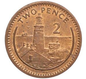 2 пенса 1999 года Гибралтар — Фото №1