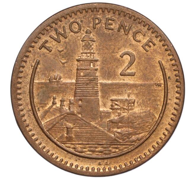 Монета 2 пенса 1999 года Гибралтар (Артикул: M2-64803) — Фото №1