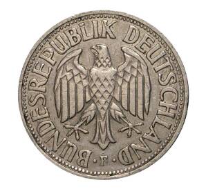 1 марка 1950 года F Западная Германия (ФРГ) — Фото №2