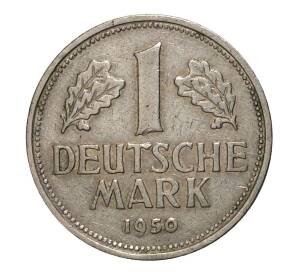 1 марка 1950 года G Западная Германия (ФРГ) — Фото №1