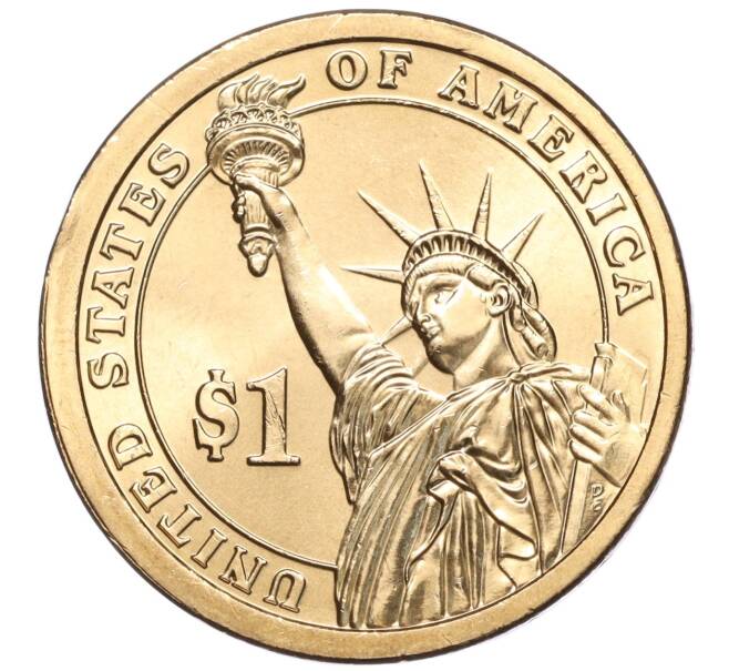 Монета 1 доллар 2012 года P США «22-й президент США Гровер Кливленд» (Артикул M2-64945)
