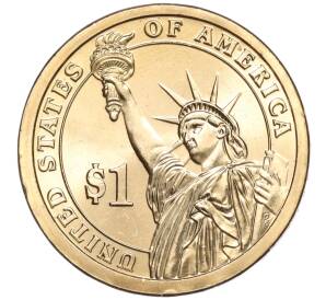 1 доллар 2012 года P США «22-й президент США Гровер Кливленд»