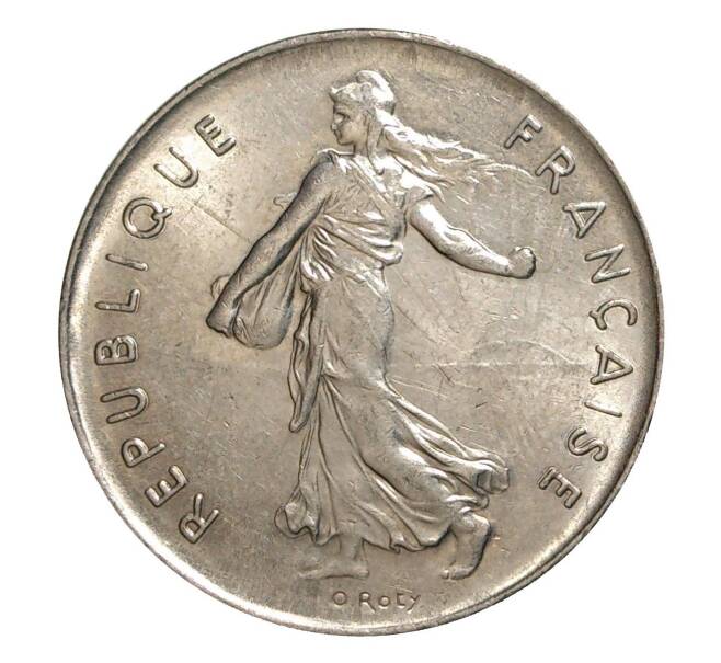 Монета 5 франков 1972 года (Артикул: M2-10073) — Фото №2