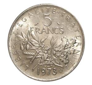 5 франков 1973 года — Фото №1