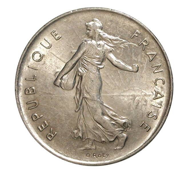 Монета 5 франков 1973 года (Артикул: M2-10074) — Фото №2