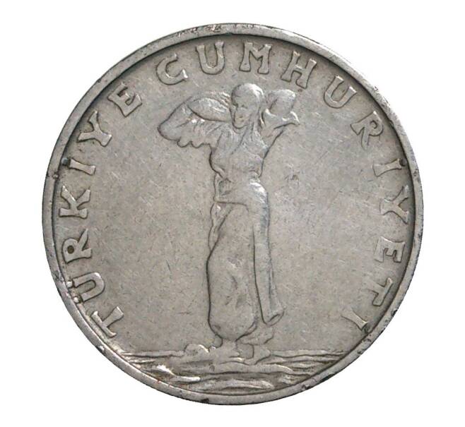 Монета 25 курушей 1959 года (Артикул: M2-10077) — Фото №2