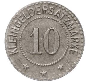 10 пфеннигов 1918 года Германия — город Зальцунген (Нотгельд) — Фото №2