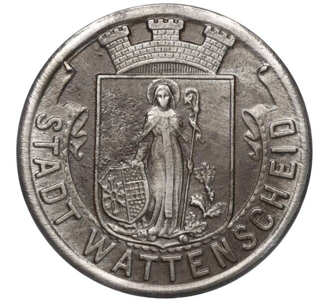 Монета 50 пфеннигов 1919 года Германия — город Ваттеншайд (Нотгельд) (Артикул K11-93393)