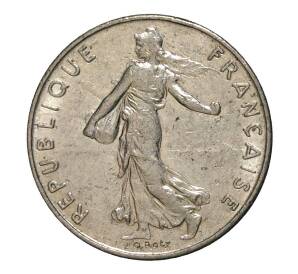 1/2 франка 1973 года — Фото №2