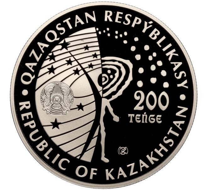 Монета 200 тенге 2021 года Казахстан «Космос — Салют-1» (Артикул: M2-65027) — Фото №2