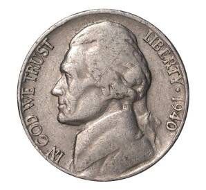 5 центов 1940 года — Фото №1