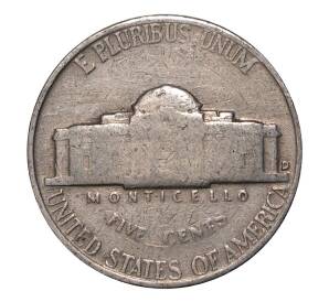 5 центов 1953 года D — Фото №2