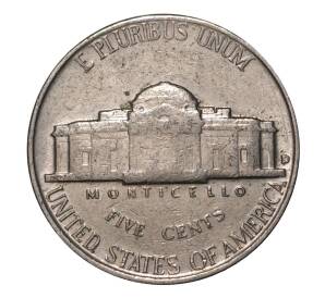 5 центов 1957 года D — Фото №2