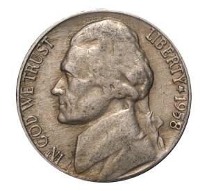 5 центов 1958 года D — Фото №1