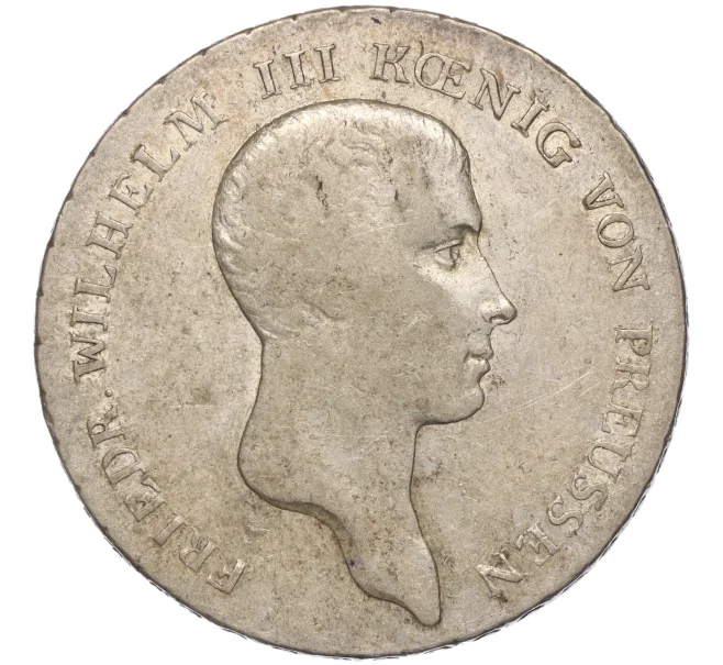 Монета 1 рейхсталер 1814 года А Пруссия (Артикул K11-93773)