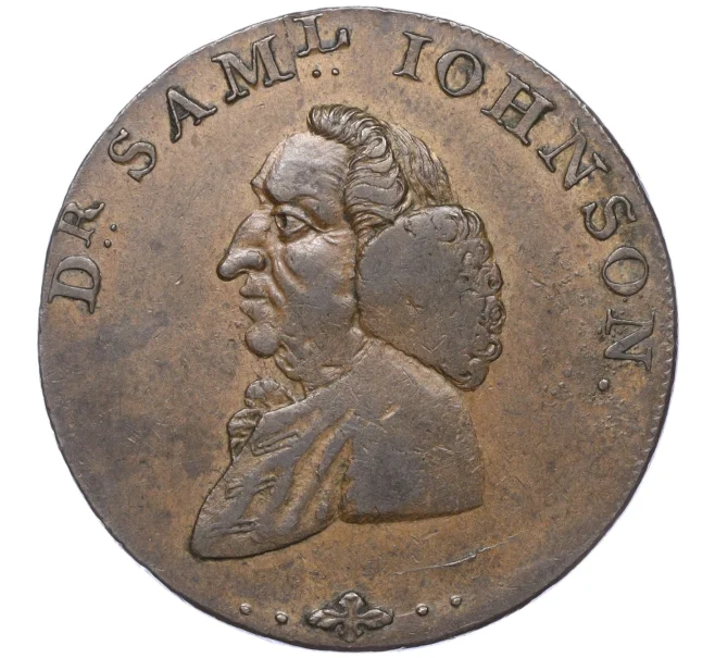 Монета Токен 1/2 пенни 1797 года Великобритания (Артикул K11-93778)