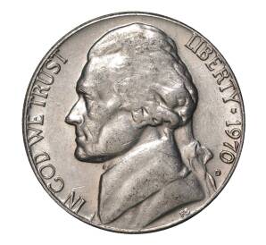 5 центов 1970 года D — Фото №1