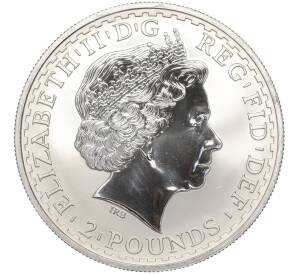 2 фунта 1998 года Великобритания «Британия» — Фото №2