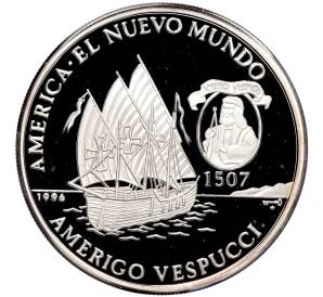 10 песо 1996 года Куба «Америго Веспуччи»