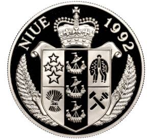 10 долларов 1997 года Ниуэ «Тихоокеанское путешествие Кука» — Фото №2