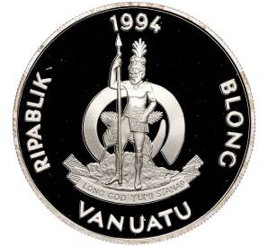 50 вату 1994 года Вануату «Луи Антуан де Бугенвиль» — Фото №2