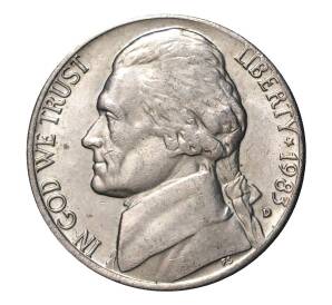 5 центов 1983 года D — Фото №1