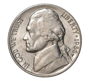 5 центов 1988 года P — Фото №1