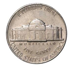 5 центов 1990 года D — Фото №2