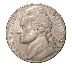 5 центов 1998 года P — Фото №1