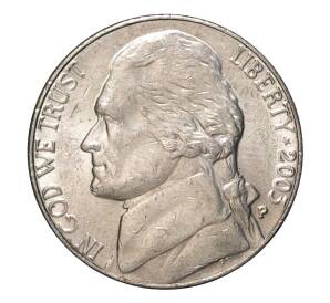 5 центов 2003 года P — Фото №1