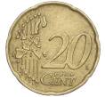 Монета 20 евроцентов 2002 года Италия (Артикул: K11-94310) — Фото №2