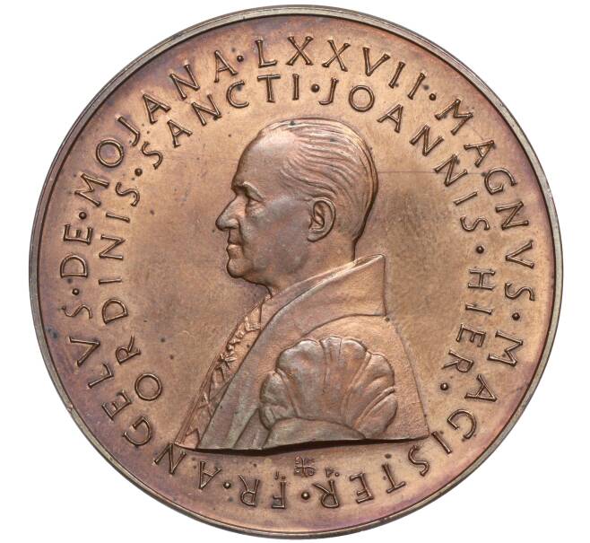 Медаль 1972 года Мальтийский Орден «Магистр Анжело де Мохана ди Колонья»