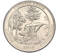 Монета 1/4 доллара (25 центов) 2018 года P США «Национальные парки — №41 Национальное побережье живописных камней» (Артикул K11-94485)