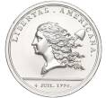 Медаль США «Свободная Америка 1777-1781 — Бенджамин Франклин» (Рестрайк) (Артикул K11-94558)