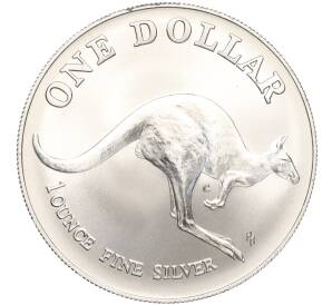 1 доллар 1993 года Австралия «Кенгуру» — Фото №1