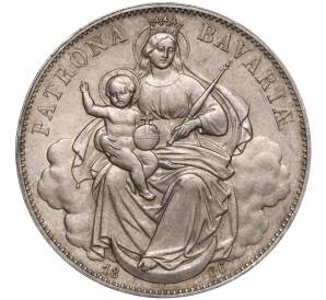 1 талер 1866 года Бавария — Фото №1