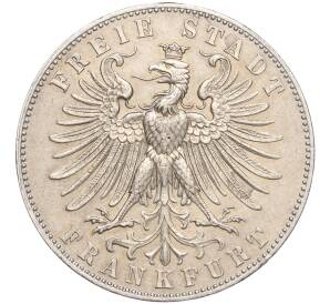 1 талер 1862 года Франкфурт «Немецкий стрелковый фестиваль» — Фото №2