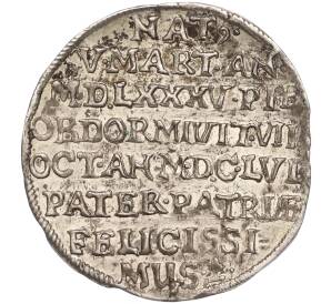 1/24 талера 1656 года Саксония-Альбертина — Иоанн Георг I — Фото №2