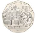 Монета 5 евро 2005 года Австрия «10 лет членству Австрии в ЕС — Гимн ЕС» (Артикул: M2-65094) — Фото №1