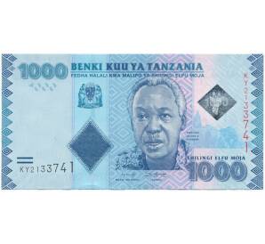 1000 шиллингов 2019 года Танзания