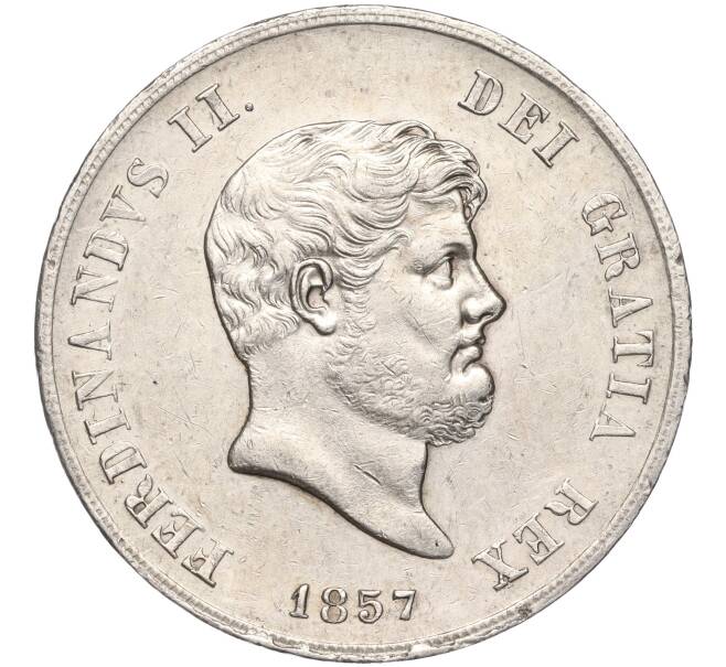 Монета 120 грано 1857 года Королевство обеих Сицилий (Артикул: M2-65114) — Фото №1