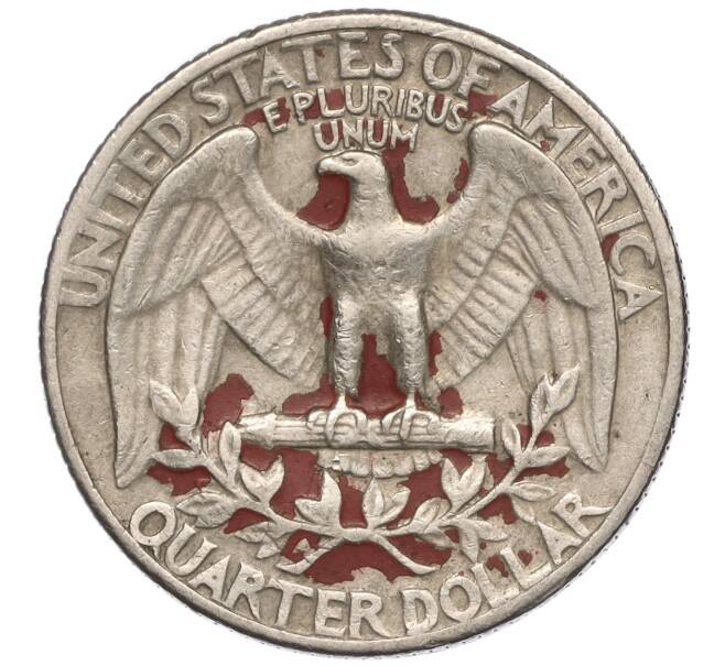 Монета 1/4 доллара (25 центов) 1965 года США (Артикул M2-65210)