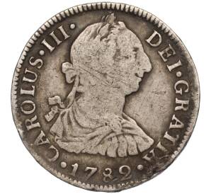 2 реала 1782 года Испанская Мексика — Фото №1
