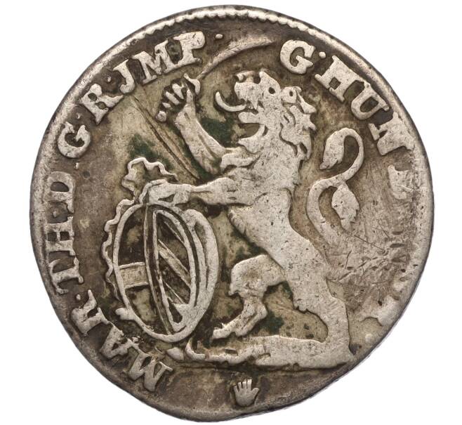 Монета 1 эскалин 1750 года Австрийские Нидерланды (Артикул M2-65199)