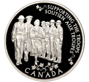 5 долларов 2014 года Канада «Поддержка войск»