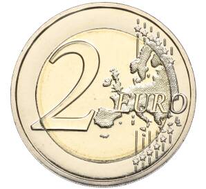 2 евро 2011 года Монако «Свадьба Князя Монако Альбера II и Шарлин Уиттсток» — Фото №2